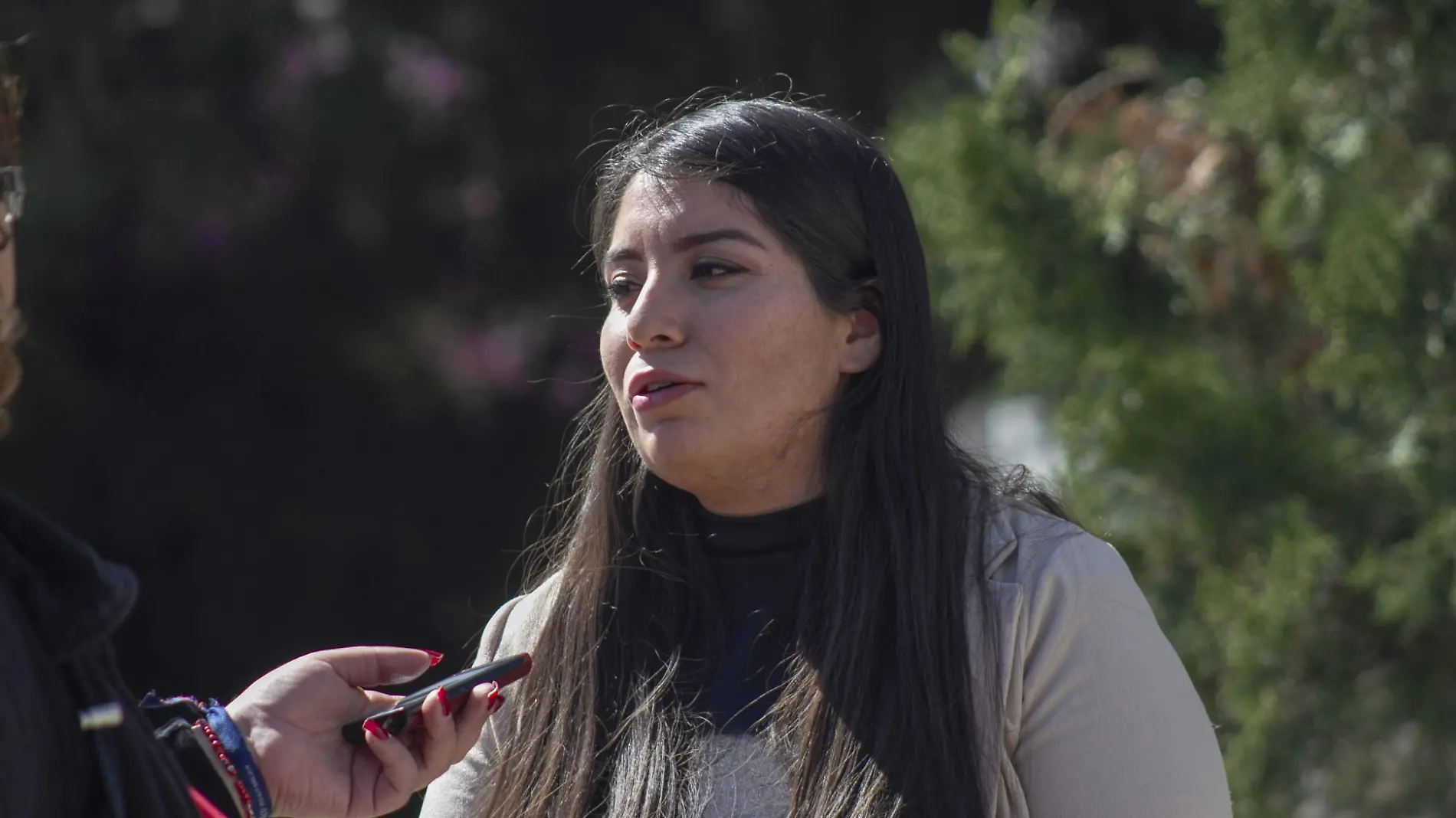 Andrea Julissa González Juárez, presidenta de la Sociedad de Alumnos de FCA.